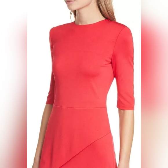 Alice + Olivia Nova Asymmetrical Mini Dress Size 6 - Picture 7 of 16